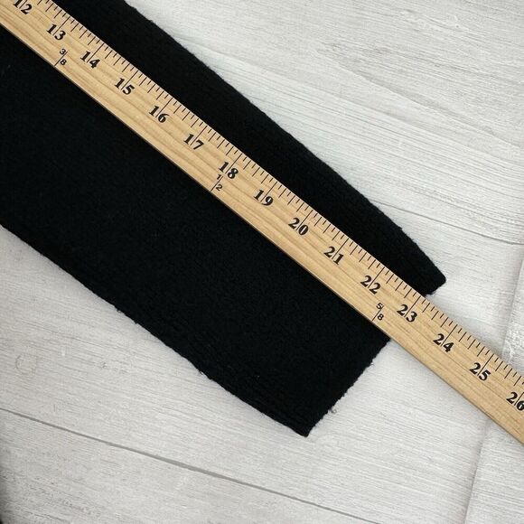 J.Crew Cocoon Sweater Blazer Jacket Women S Black Single Breasted Wool Alpaca - Picture 12 of 16